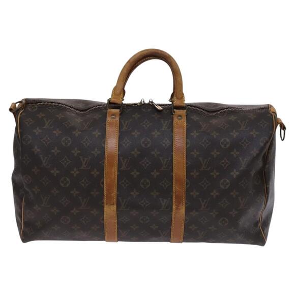 LOUIS VUITTON Monogram Keepall Bandouliere 50 Boston Bag M41416 - Picture 13 of 16